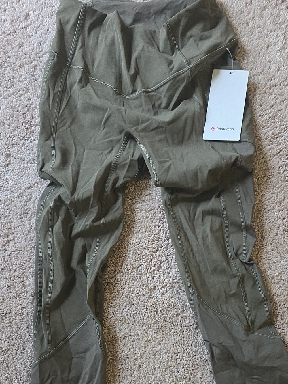 lululemon athletica Women Olive Active Joggers